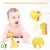Import OKSILICONE Custom Baby Teething Stick Toys Cute Giraffe Silicone Baby Teething Durable Soft Infant Toddlers Training from China