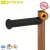 Import On-time delivery MIT wood grain roll stand toilet paper holder with metal base from Taiwan