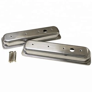 Only customized cnc machining part polished smooth short valve covers
