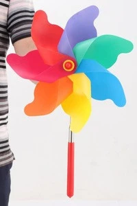 Outdoor Childrens Gift Toy Extendable Telescopic Windmill For Kids