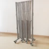 Outdoor crowd control Security Retractable And Portable Metal Aluminum Folding Barrier Temporary Fence