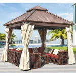 outdoor furniture wicker house patio furniture garden set outdoor gazebo