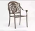 outdoor garden patio aluminum dining cafe chair dinning chair from china