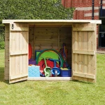 Outdoor Garden Wooden Shed Kids Storage Wholesale