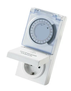 Outdoor Programmable Mechanical Timer with Waterproof Function, Suitable for Many Countries