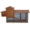 outdoor waterproof treatment wooden chicken House with run