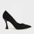 Import Patent spool heel pointed toe lady pumps shoe high heel shoes from China