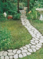 Pathmate Stone Moldings Paving Pavement Concrete Molds Stepping Stone Paver Walk maker Way Moulds