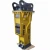 Import PC200 SK200 excavator using soosan box type SB81 hydraulic breaker hammer from China
