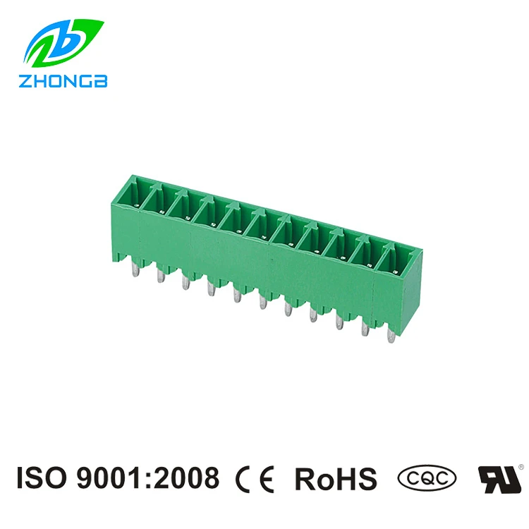 pcb pluggable terminal block connector 15EDGK 3.81mm pitch connector