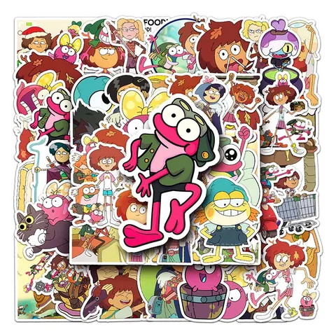 Buy 50pcs Factory Wholesale Cartoon Animated Amphibia Sticker ...