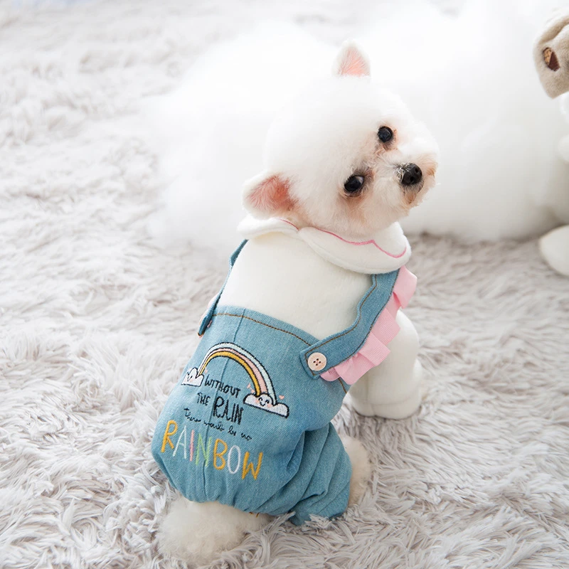 Pet dog clothes no MOQ high quality manufacture dog overalls small dog clothing