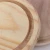 Import Pine Color Sanding Decoration Wooden Base Setting Creative Circular Craft Lid Glass Dome Wood Glass Base from China