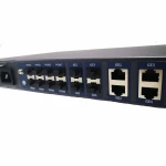 Pizza Box Fiber Optic Equipment 19 Inch Mini OLT GPON Price Good 8 port GPON OLT Support STP/RSTP/MSTP OLT with 10G Uplink Port