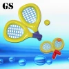 Plastic Kid toy inflatable racket with ball