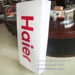 Plastic Light Box Advertising