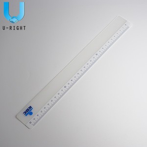 Plastic PVC Soft Frosten Ruler for School