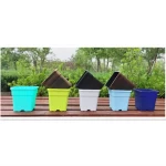Plastic square plant pots wholesale
