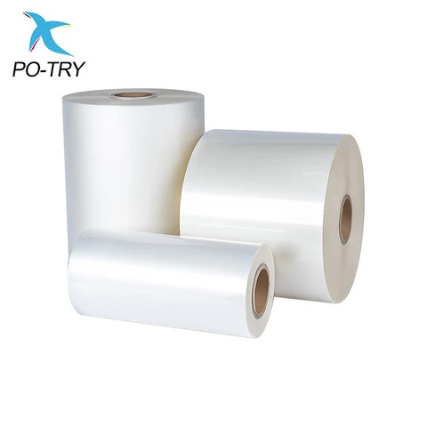 PO-TRY Hot Selling 70um Thickness Customizable Size Textile Heat Transfer Printing PET Film
