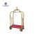 Import Polished finish stainless steel construction concierge birdcage trolley luggage cart,luggage cart trolley hotel from China