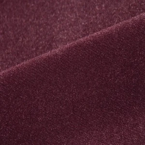 polyester  twill cashmere imitation flocked garment fabric for clothes upholstery