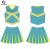 Import polyester/spandex children cheerleading uniforms, blue adult cheerleader costume from China