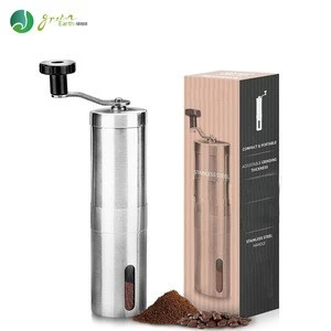 Portable 304 Stainless Steel Manual Coffee Grinder For Bean