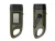 Import Portable Carabiner keychain Mini Rechargeable hand crank generator Flashlight,Solar & hand Crank dynamo Torch from China