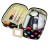 Import Portable Cute Small Travel Colorful Mirror Cosmetic Bag Makeup Bag from China