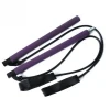 Portable Elastic 2 Foot Loops Lightweight Trainer Pilates Bar Gym Stick with CD Resistance Band Bar  Fitness Accessories