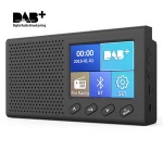 Portable FM radio Mini DAB/DAB radio+ Digital Radio FM Receiver with 3W Bluetooth Speaker