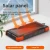 Import Portable Travel OEM ODM Solar Power Bank Waterproof 20000Mah Solar Power Bank With Three Pieces Portable Solar Panel Foldable from China