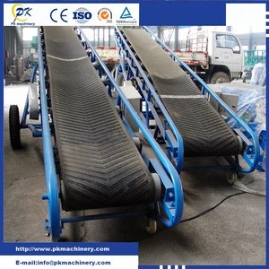 Portable/Mobile Belt Conveyor for Recycling/Ruber Belt Conveyor
