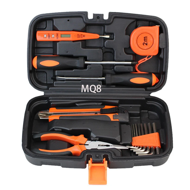 Power Tool Set Cordless Kits 9 Pcs 18v Combo Customize Oem Box Picture Hammer Drill Color Grinder