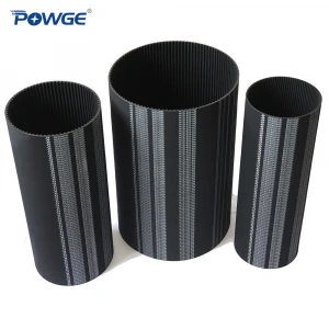 POWGE Circular-Arc tooth HTD 3M Synchronous belt Pitch 3mm Customized production all kinds of HTD3M Timing Belt pulley