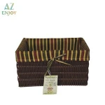 PP Rattan Storage File Folder Document Display Box for Office