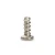 Precision Small Screw Iron Plated Black Zinc M1.6 2mm Micro Screw For Watch Telephone Pagers