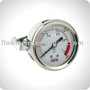 pressure gauge(ISO 9001 manufacturer) ga24s glass rotameter hydraulic flow controls