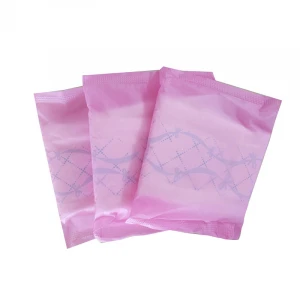 Private Label feminine hygiene pads bag Disposable sanitry napkin anion sanitary pad