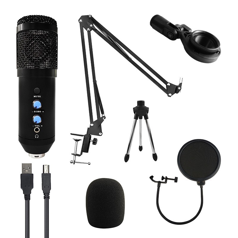 Professional Recording Microphone bm 800 Kit Live Stream Vocal Microphone
