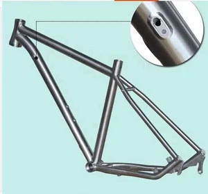 Professional titanium mountain bike frame made in China