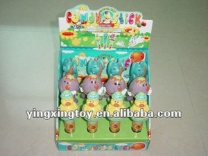 promotion animals stick candy toy