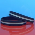 Promotion Customized Advertising Thin Blue Line Silicone Wristband