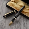 Promotional gift sets, luxury metal pen set with custom logo, corporate gift