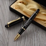 Promotional gift sets, luxury metal pen set with custom logo, corporate gift