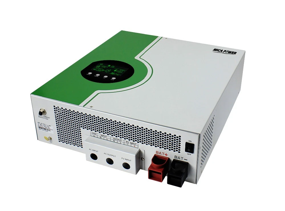 PSC Plus 3KVA Off grid hybrid solar inverter with MPPT solar energy charge controller for home appliances pure sine wave