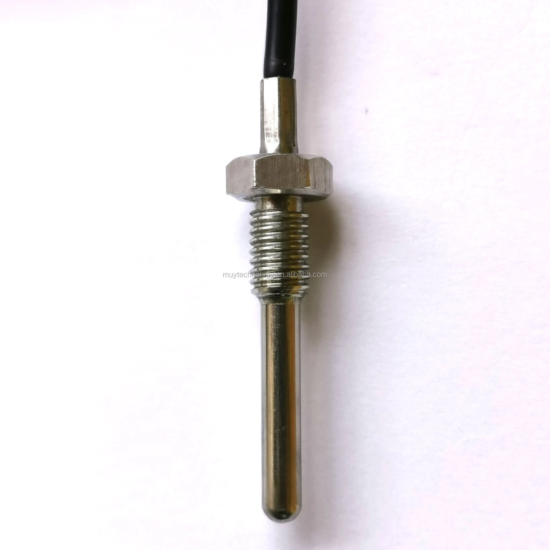 PT1000 class B RTD waterproof Temperature sensor 2 wire 3M siliconcable Stainless steel Tread