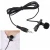 Import PTCQ external 3.5mm Hands Free clip on wired lavalier lapel microphone for smartphone,podcasting from China