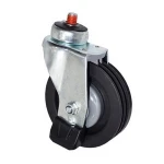 PU escalator wheel shopping cart pu caster supplier luggage wheels parts