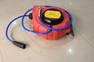 PU material air hose reel used in car repairing workshop